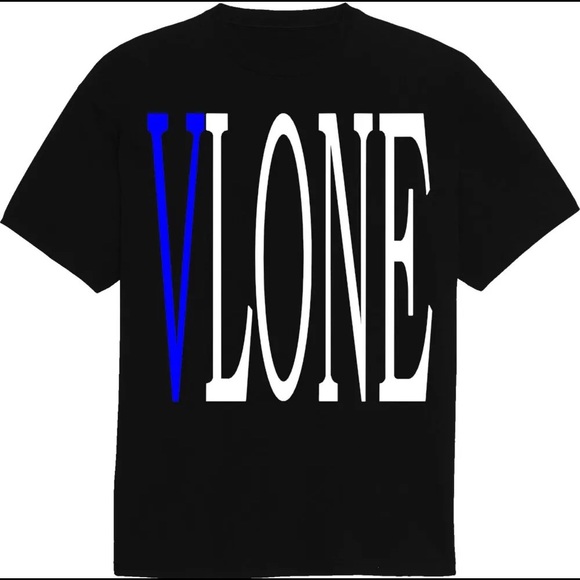 Vlone blue shirt - Picture 1 of 1